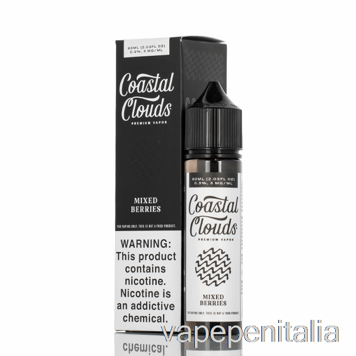 Penna Vape Bacche Miste - Coastal Clouds Co. -60ml 6mg